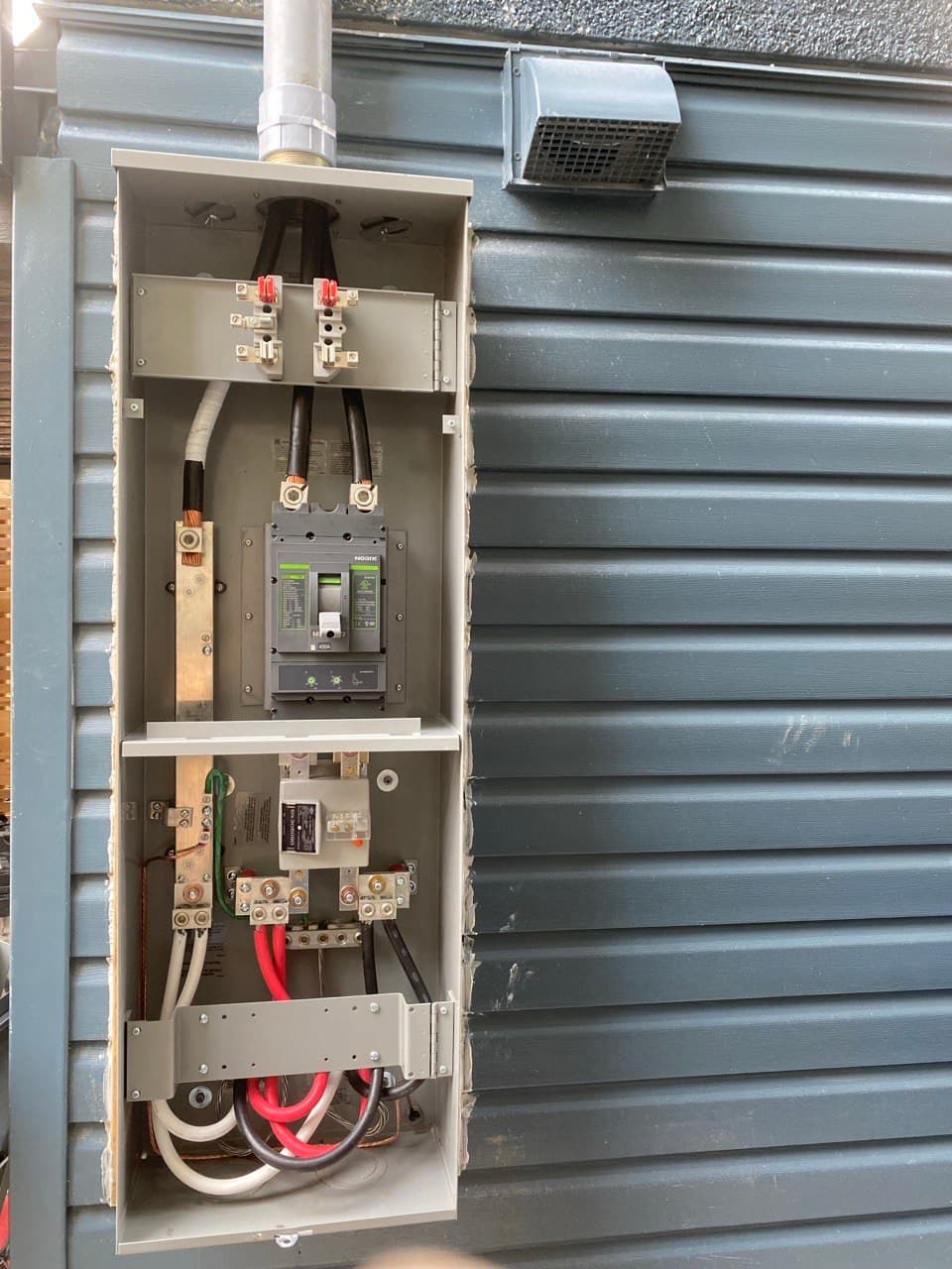 Ariana Electrical commercial wiring project